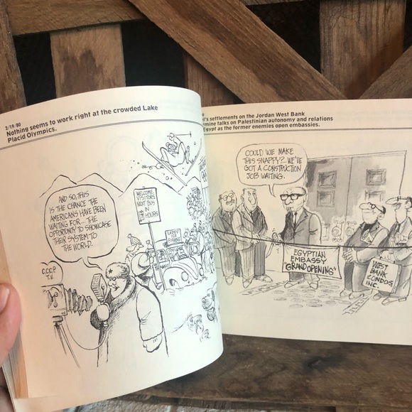 Editorial Cartoons by Powell book 1981 - Picture 3 of 6